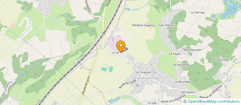 localisation de l'entreprise AMW REGIE  VILLEFRANCHE-SUR-SAONE