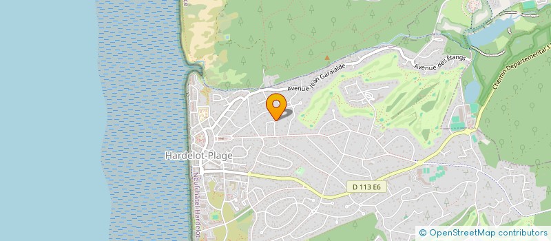 localisation de l'entreprise AMWA  NEUFCHATEL-HARDELOT