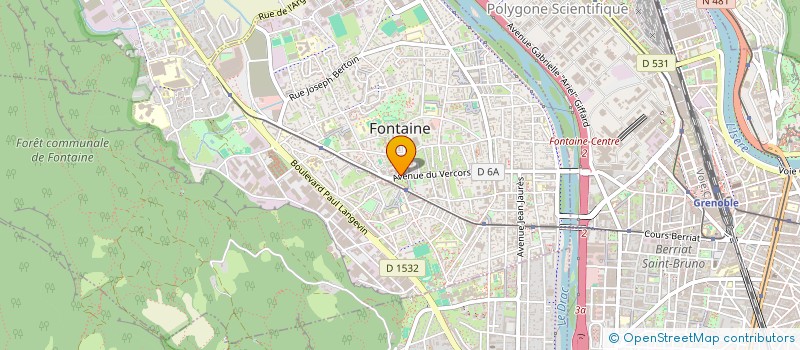 localisation de l'entreprise AMWEAR à FONTAINE
