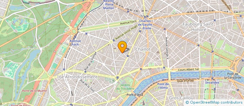 localisation de l'entreprise AMX  PARIS