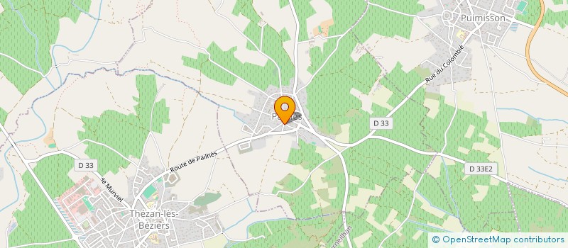 localisation de l'entreprise AMX ENERGIES à PAILHES