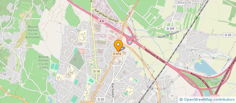 localisation de l'entreprise AMX PATRIMOINE à BEAUNE