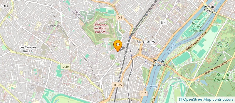 localisation de l'entreprise AMX TRADING à SURESNES
