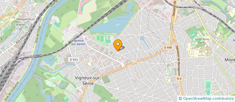 localisation de l'entreprise AMY à VIGNEUX SUR SEINE