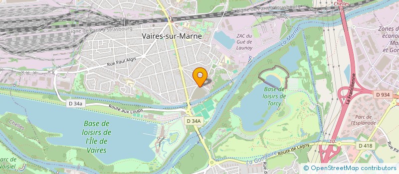 localisation de l'entreprise AMY à VAIRES-SUR-MARNE