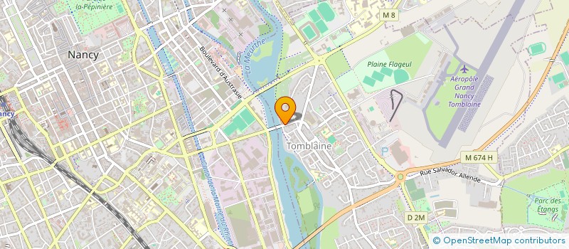 localisation de l'entreprise AMY  TOMBLAINE