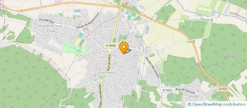 localisation de l'entreprise AMY  VIARMES