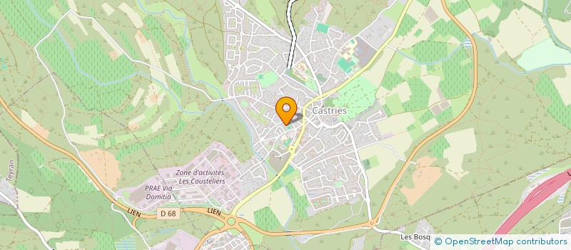 localisation de l'entreprise AMY INDIVISION  CASTRIES