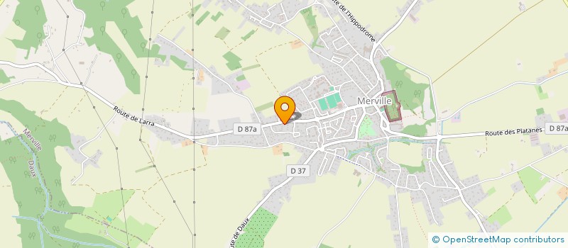 localisation de l'entreprise AMY PIERRE  MERVILLE