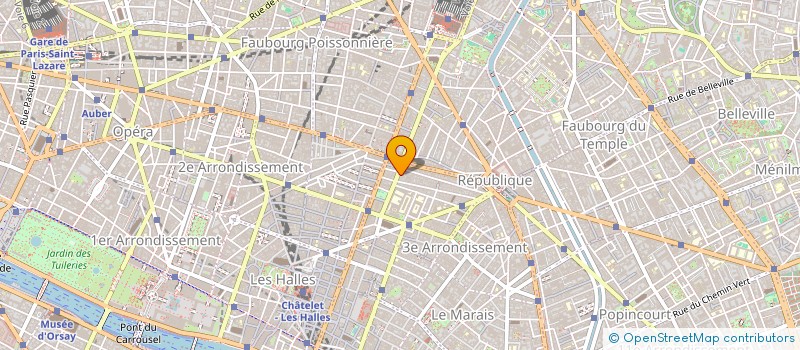 localisation de l'entreprise AMY'S  PARIS