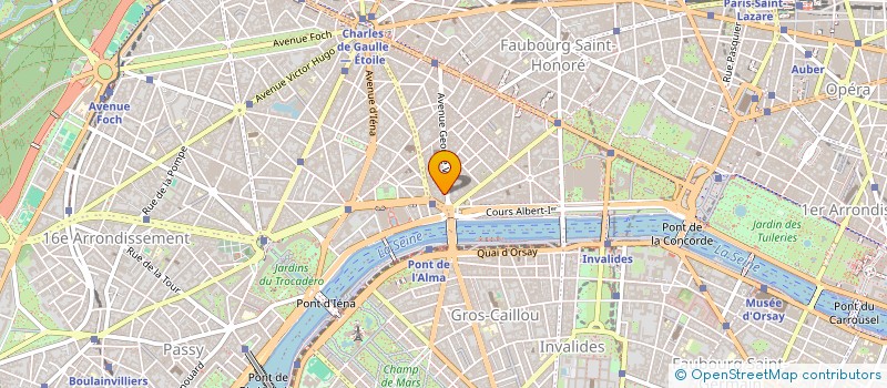 localisation de l'entreprise AMY SAS  PARIS