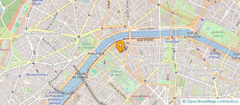 localisation de l'entreprise AMY SCI  PARIS