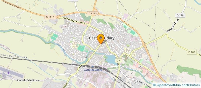 localisation de l'entreprise AMY STUDIO  CASTELNAUDARY