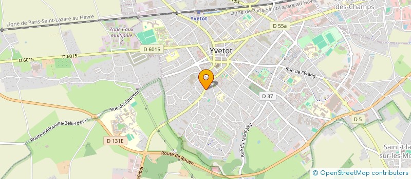 localisation de l'entreprise AMY-URG à YVETOT