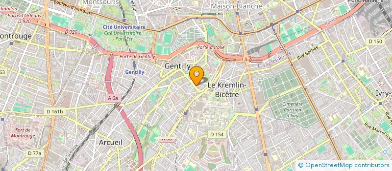 localisation de l'entreprise AMYAS TRANSPORTS à GENTILLY