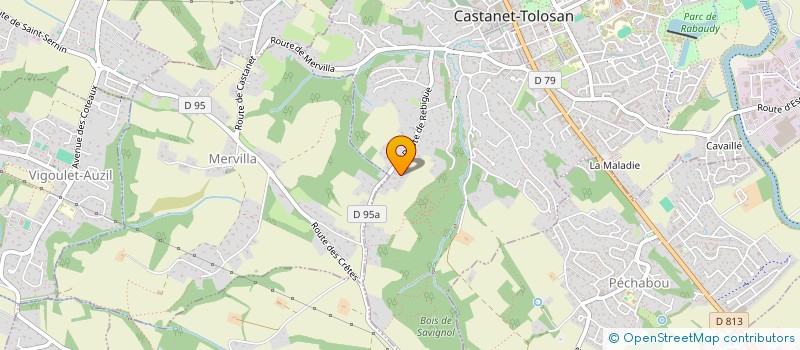 localisation de l'entreprise AMYC à CASTANET-TOLOSAN