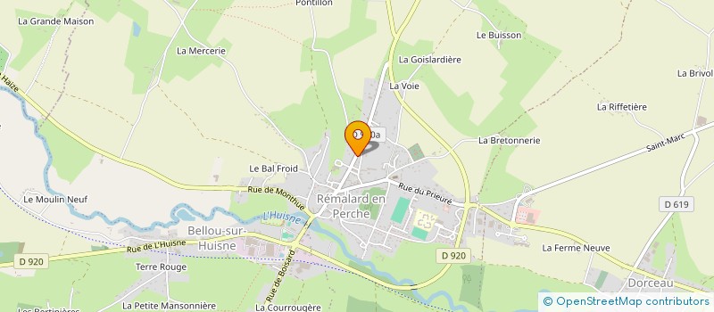 localisation de l'entreprise AMYCALIA à REMALARD-EN-PERCHE