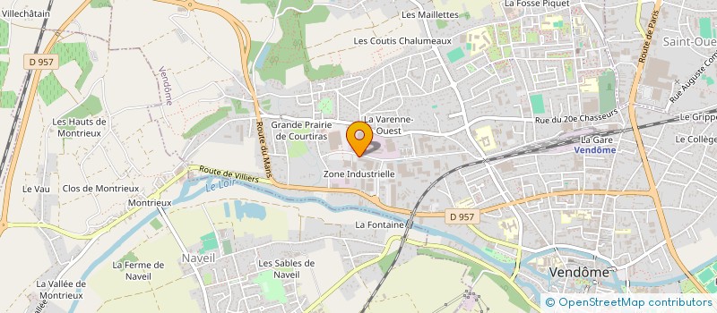 localisation de l'entreprise AMYCEL SARL  VENDOME