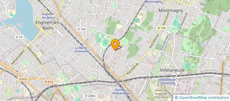 localisation de l'entreprise AMYDAN TRANSPORTS  DEUIL-LA-BARRE