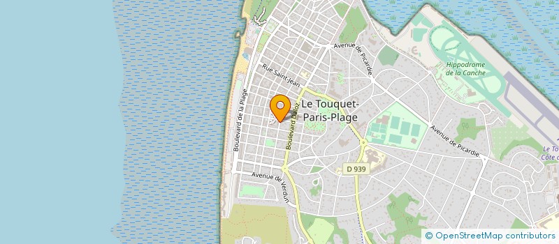 localisation de l'entreprise AMYFLO à LE TOUQUET-PARIS-PLAGE