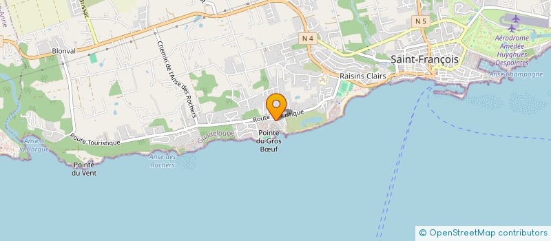 localisation de l'entreprise AMYLOTRACK  SAINT-FRANCOIS