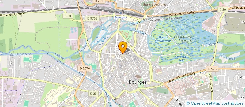 localisation de l'entreprise AMYNATA à BOURGES