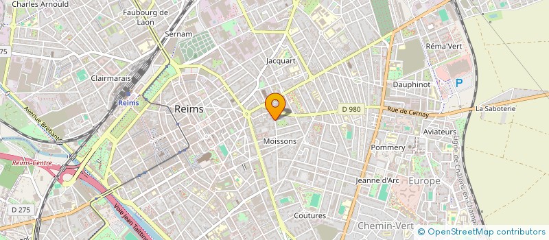 localisation de l'entreprise AMYNEPITA  REIMS