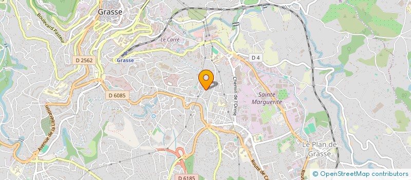 localisation de l'entreprise AMYRIS à GRASSE