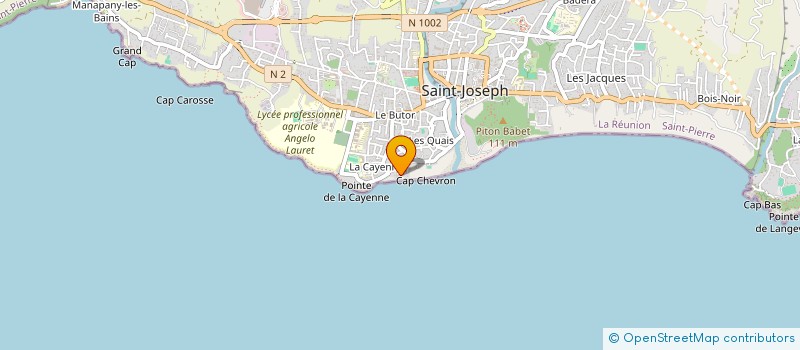 localisation de l'entreprise AMYTIS ASSURANCES à SAINT-JOSEPH