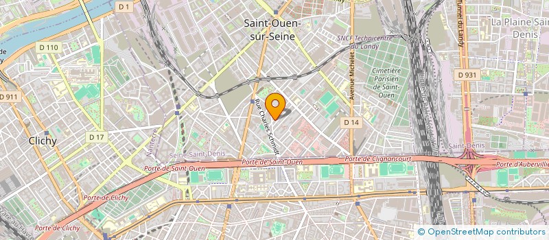localisation de l'entreprise AMZ à SAINT-OUEN-SUR-SEINE