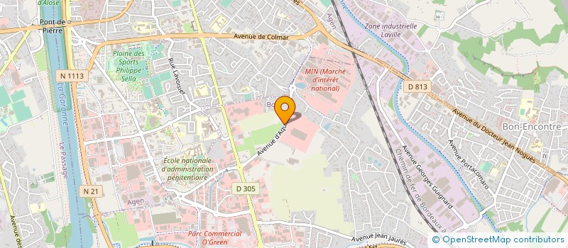 localisation de l'entreprise AMZ  BOE