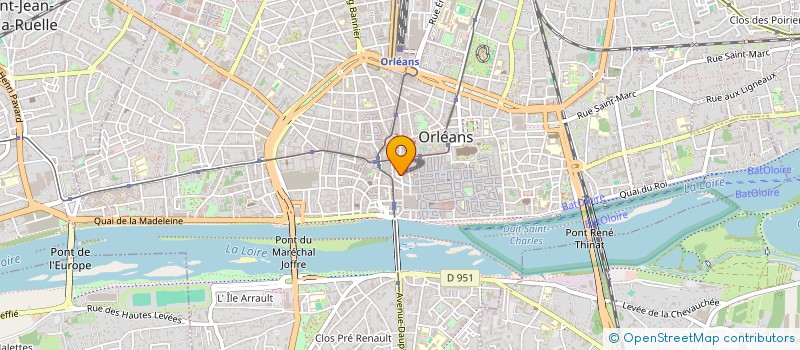 localisation de l'entreprise AMZ AUDITION à ORLEANS