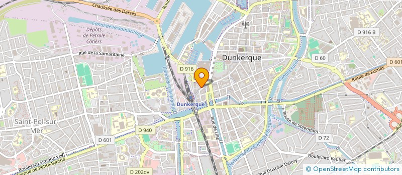 localisation de l'entreprise AMZ FAST FOOD à DUNKERQUE