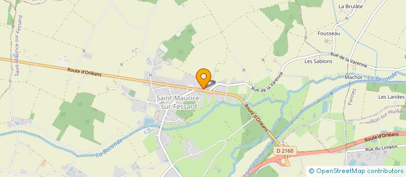localisation de l'entreprise AMZ GROUPE à SAINT-MAURICE-SUR-FESSARD