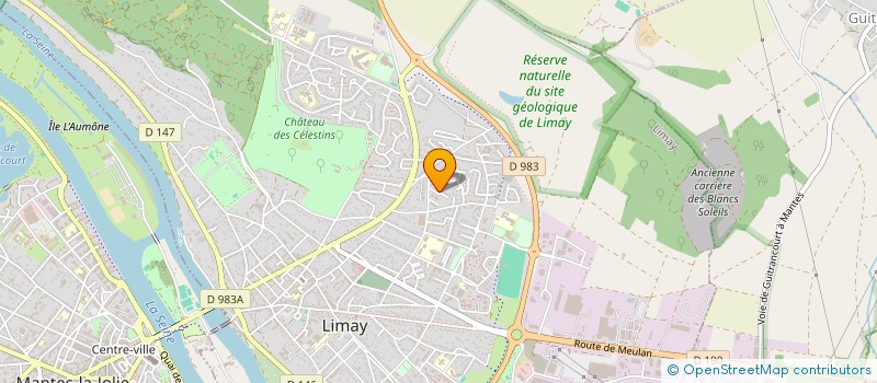 localisation de l'entreprise AMZ TRANSPORT  LIMAY