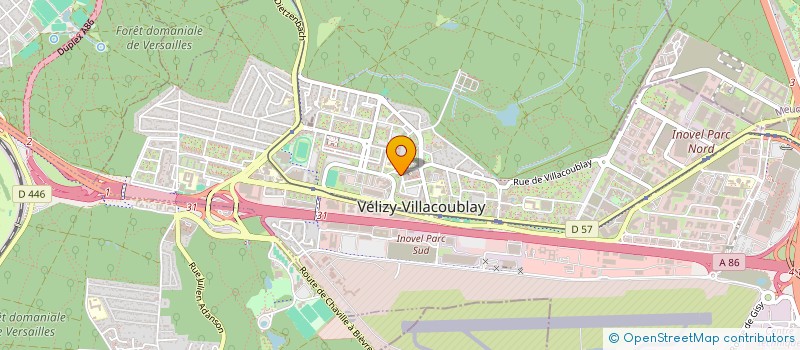 localisation de l'entreprise AMZAL SAHRAOUI  VELIZY-VILLACOUBLAY