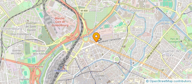 localisation de l'entreprise AMZALLAG  STRASBOURG