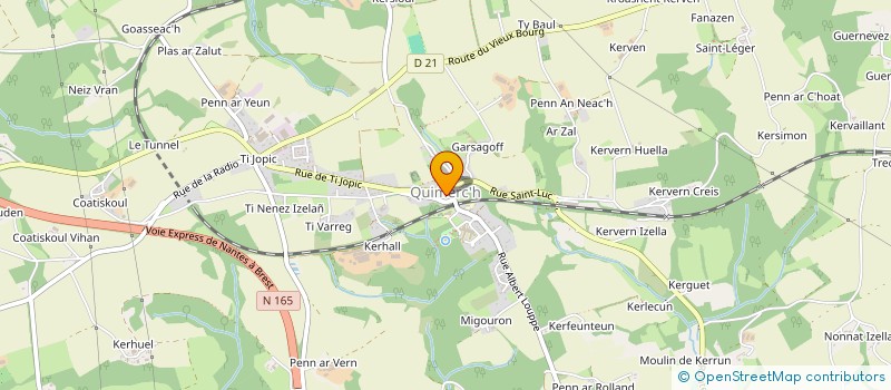 localisation de l'entreprise AMZER ZO  SAINT-SEGAL