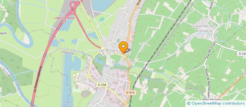 localisation de l'entreprise AMZIANE JOUHAUX  LES BILLAUX