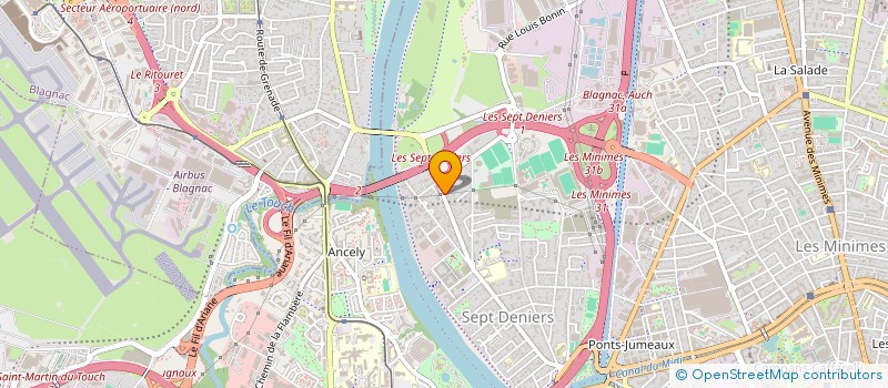 localisation de l'entreprise AMZSPIRIT à TOULOUSE
