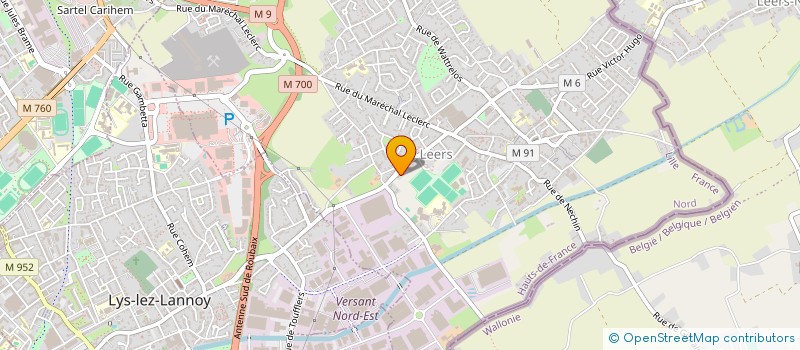 localisation de l'entreprise AMZTRADINGFRANCE à LEERS