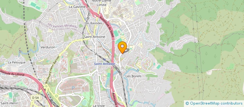 localisation de l'entreprise AMZUR LISS à MARSEILLE