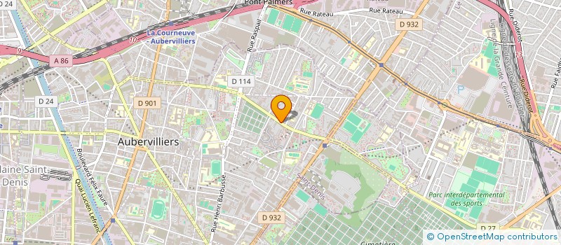 localisation de l'entreprise AMZYDIA SERVICES  AUBERVILLIERS