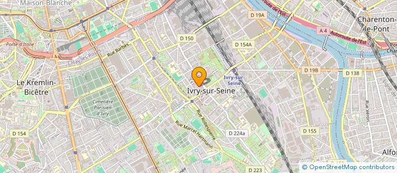 localisation de l'entreprise AN à IVRY-SUR-SEINE