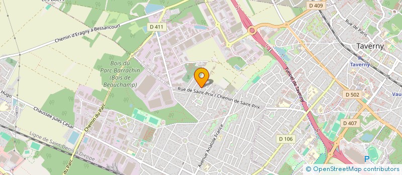 localisation de l'entreprise AN AEL  TAVERNY