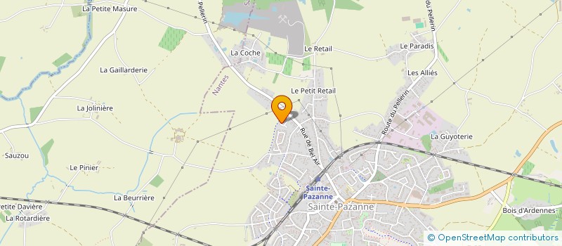 localisation de l'entreprise AN AGENCEMENT à SAINTE-PAZANNE