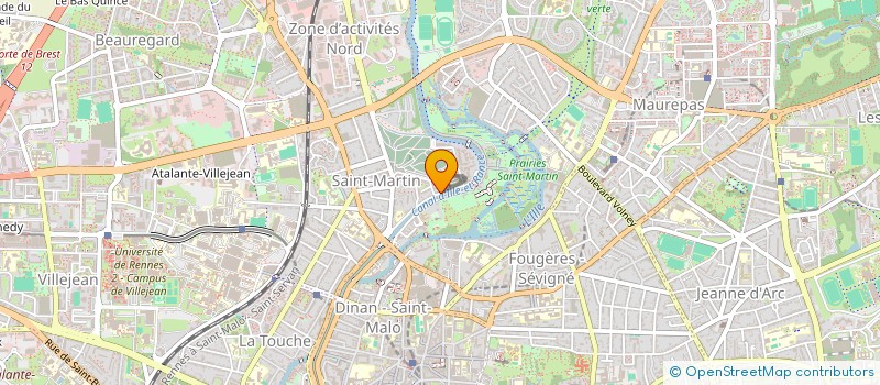 localisation de l'entreprise AN AOD  RENNES
