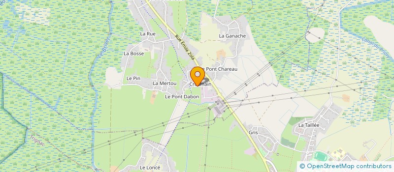 localisation de l'entreprise AN'ARTISTS  SAINT-MALO-DE-GUERSAC