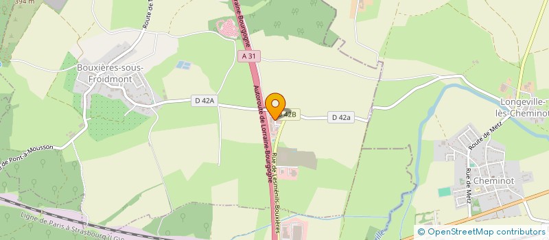 localisation de l'entreprise AN AUTO SOLUTIONS  BOUXIERES-SOUS-FROIDMONT