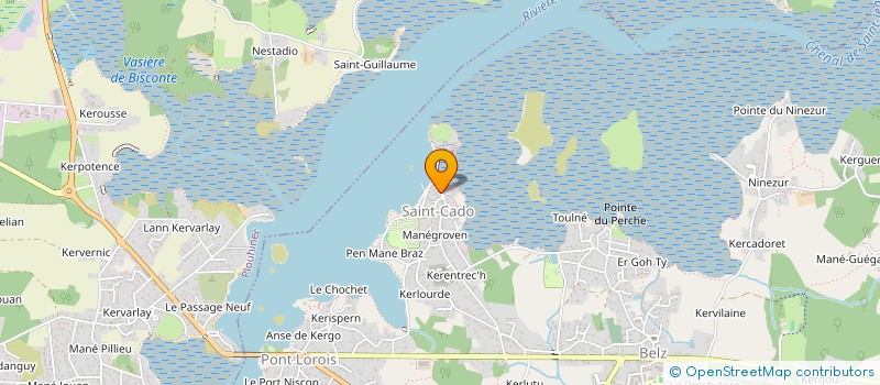 localisation de l'entreprise AN AVEL BRAZ IMMOBILIER  BELZ